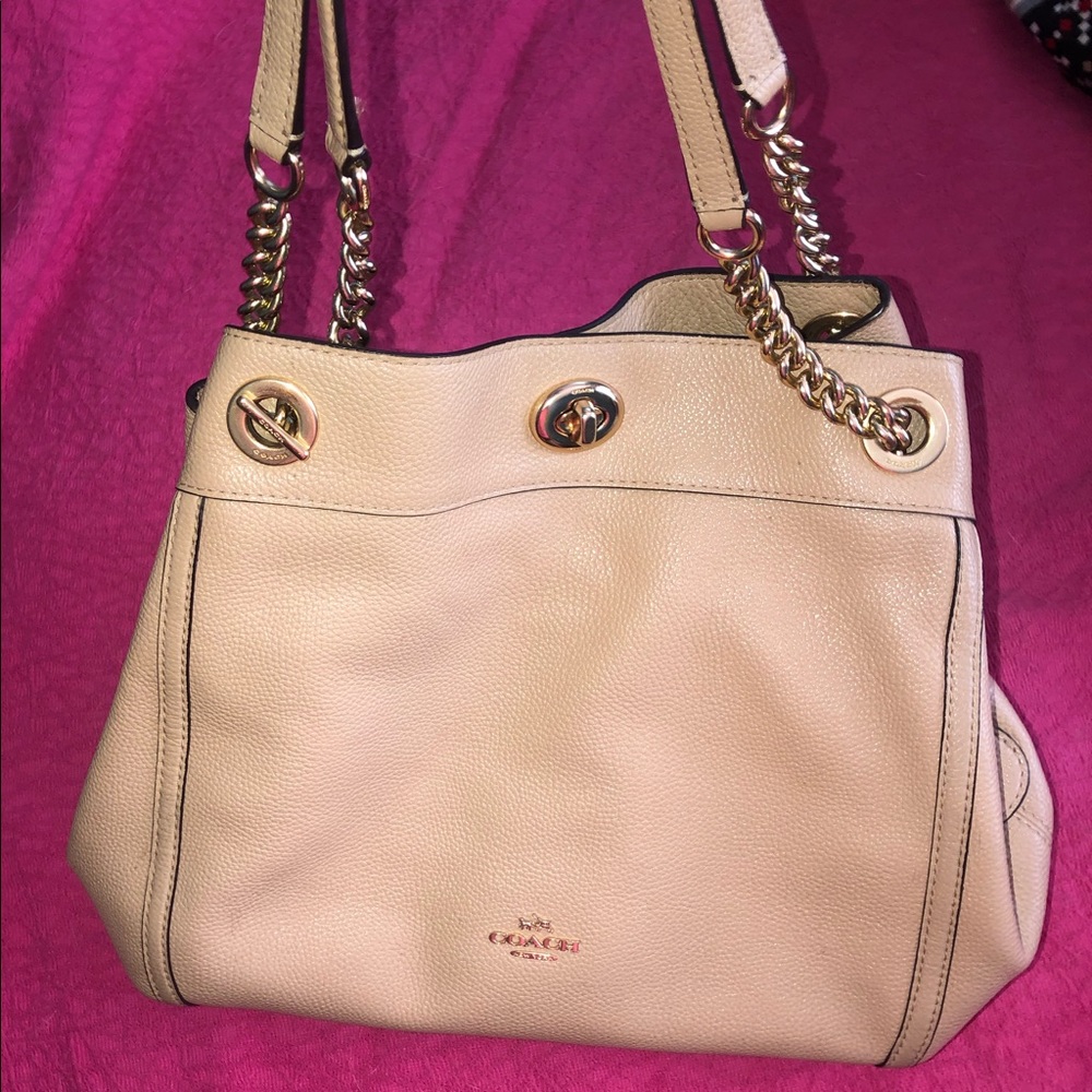 Leather Coach Purse